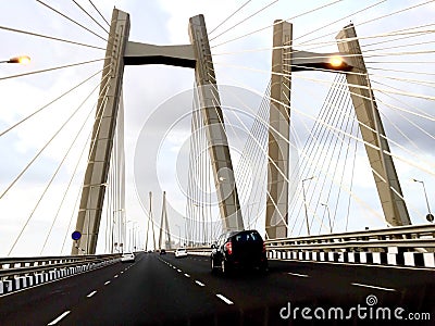 Bridge in Mumbai Stock Photo